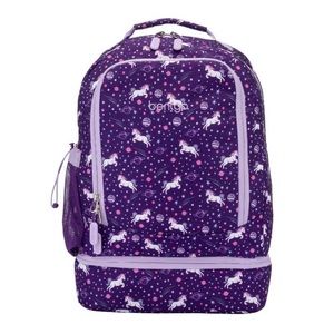 Bentgo Kids Youth Purple Unicorn Backpack New